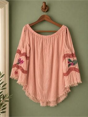 Standard Grace Blueh Boho Blouse |  Large